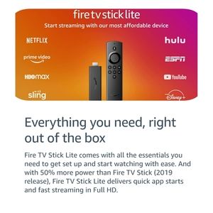 Fire TV Stick Lite, New in sealed box